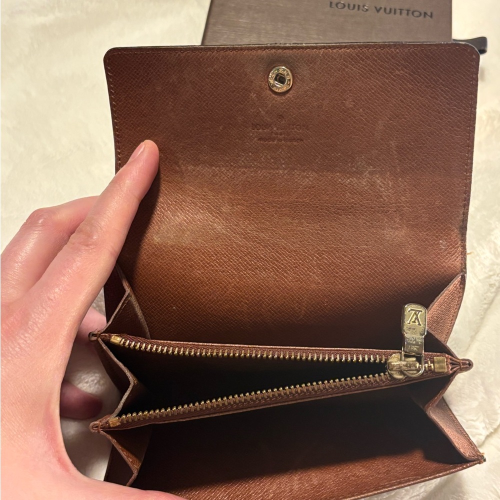 Louis Vuitton Brown Monogram Wallet - Picture 7 of 10